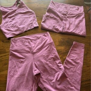 Old Navy Active Go Dry Powerchill workout set